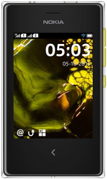 Nokia 503 Asha Dual Sim Yellow Nokia 503 Asha Dual Sim Yellow